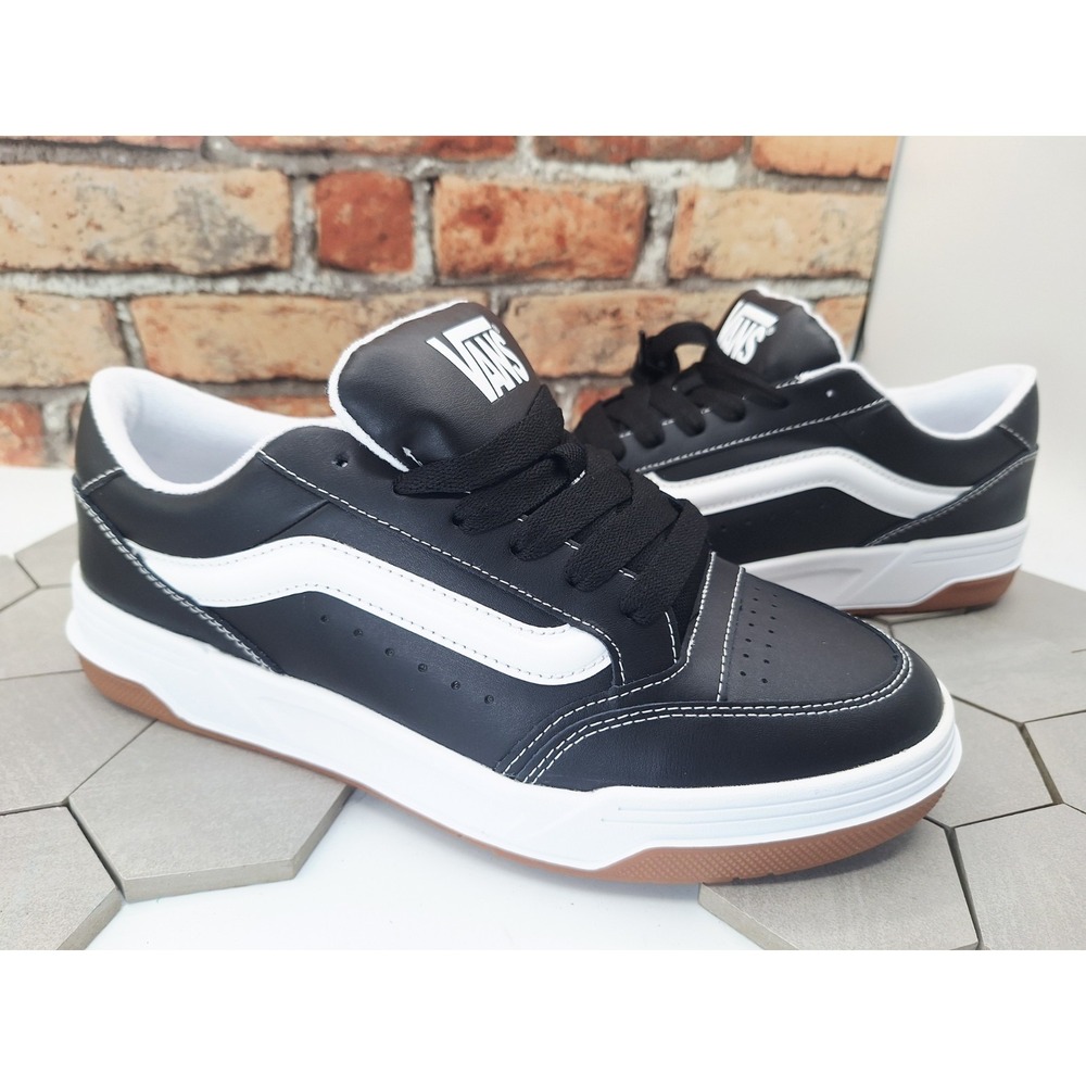 Vans Hylane Black White Gum Size 10 Men's Chunky Skate Sneaker Knu Skool Rare - Picture 5 of 12